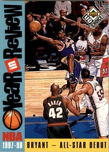 1998-99 UD Choice Reserve Kobe Bryant Los Angeles Lakers #186