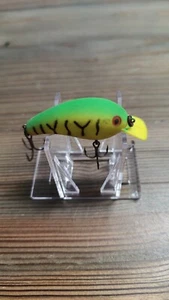Firetiger Bass 2" Crankbait Vintage Fishing Lure - Picture 1 of 7