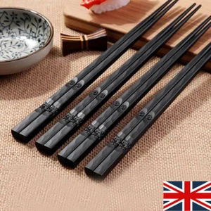 Stainless Steel Chopsticks Chop Sticks Beautiful Gift Set Assorted (1 Pair) UK - Picture 1 of 9