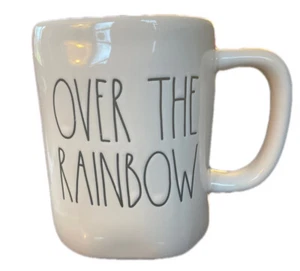 Rae Dunn OVER THE RAINBOW Mug New - Picture 1 of 2