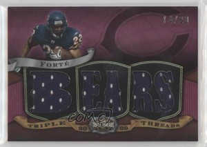 2009 Topps Triple Threads Relics Purple /20 Matt Forte #TTR-56