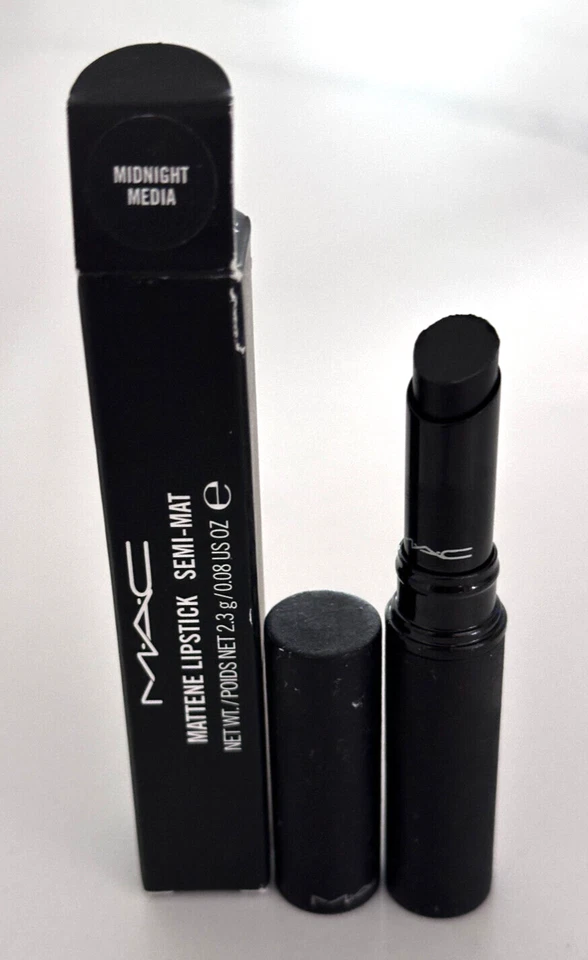 MAC Mattene Lipstick MIDNIGHT MEDIA - Image 1 of 1