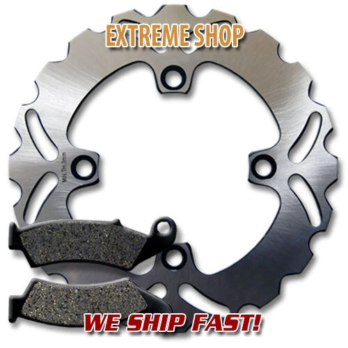 Front Disc Rotor + Brake Pads for Honda XR 650 L (1993-2023) NEW - Image 1 of 2