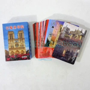 Playing card/Poker Deck 54 cards of the famous buildings Notre Dame de Paris - Picture 1 of 6