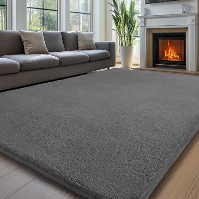 Large Plush Shaggy Area Rug – Soft, Non-Slip Carpet for Living Room & Bedroom - Image 1 of 4