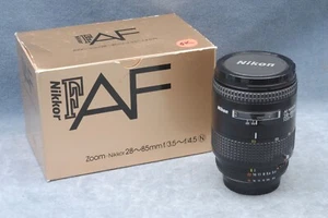 NIKON NIKKOR AF ZOOM 28-85MM F3.5 - F4.5 ZOOMOBJEKTIV IN BOX MIT KAPPEN - US-VERKÄUFER - Bild 1 von 2
