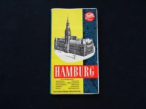 FALK PLAN HAMBURG 27. AUFLAGE 60er JAHRE - Bild 1 von 3