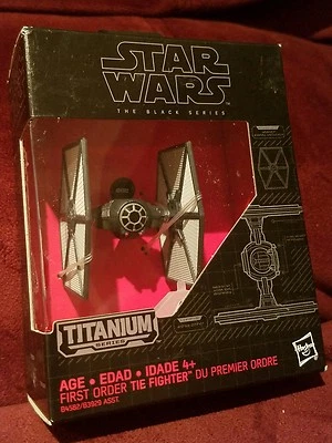 Star Wars El Despertar de la Fuerza TITANIO #13 Primera Orden TIE Fighter Serie Negra  Foto 1 de 4