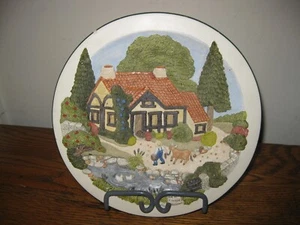 Davenport Studios Cottages  Olde England "Cattail Cottage" Ian M. Fraser Plate - Picture 1 of 11