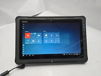 Rugged Getac F110 Toughbook Tablet Core i5 4Gb RAM 128Gb M.2 - NO BATTERY -Ref 5 - Image 1 of 4