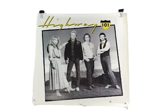 Paulette Carlson “Highway 101” 1987 Band Promotional Poster Warner Bros 23”x23” - Picture 1 of 7
