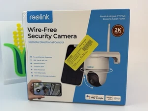 ReoLink Argus PT Plus Wire-Free Security Camera w/ Solar Panel - Picture 1 of 7