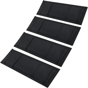 Paquete de 4 fundas protectoras universales de amarre con trinquete NEGRAS  - Imagen 1 de 6