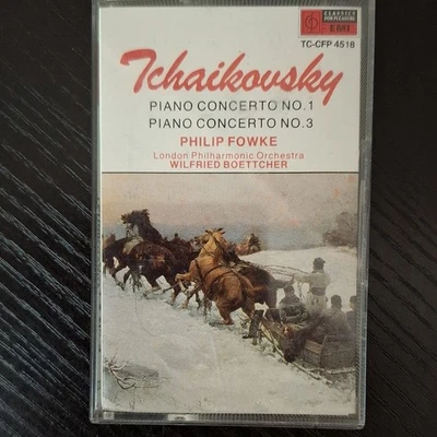 Tchaikovsky : Piano Concerto No.1 / Piano Concerto No.3 - 1984 Cassette  - Image 1 of 4
