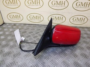 Mazda 626 Left Passenger Nearside Electric Wing Mirror Red Mk6 1997-2007Z - Picture 1 of 4