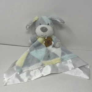 Baby Essentials Dog Lovey Blanket Puppy Plush satin edge w/ tags - Picture 1 of 15