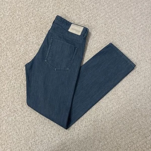 Jeans Hugo Boss Drake 2 blu 32x32 denim elasticizzato slim fit uomo taglia W32 L32 - Foto 1 di 18