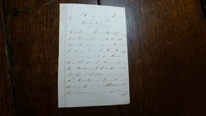 AUTOGRAPH LETTER CAPT GEORGE MONTAGUE HMS HECTOR RE HIS PORTRAIT & MR WEBBER - Picture 1 of 5