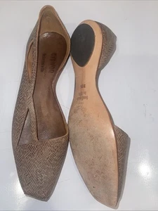 Cydwoq Penalty $ 312 handgefertigte braune Leder-Sandalen flache Schuhe 39,5/9 US TOP - Bild 1 von 12