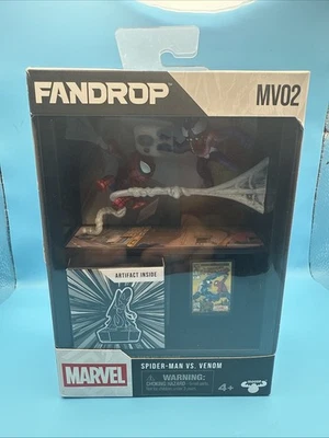 Moose Toys Marvel Fandrop MV02 Figura Paquete de 2 Spider-Man Vs. Venom Nuevo en Caja Sellado Foto 1 de 4