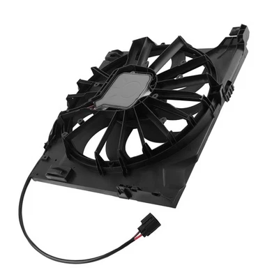 Engine Radiator Cooling Fan Assembly for Jaguar XF/XJ/XKR-S 2010-2019 C2D38737 - Image 1 of 4