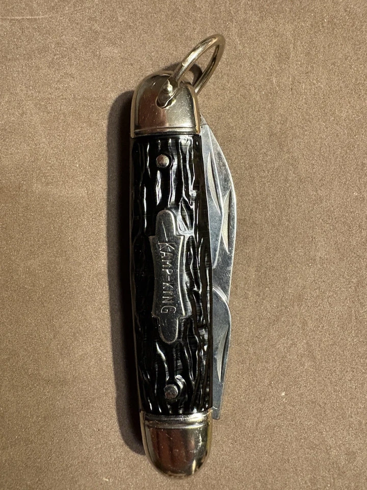 Vintage Imperial Kamp-King Scout Knife 4-Blade Knife Providence R.I. USA Mint - Image 1 of 4