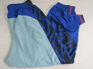 Adidas Men's Stella McCartney XL Blue Colorful Jogger Track Pants Warm Ups! - Picture 1 of 12
