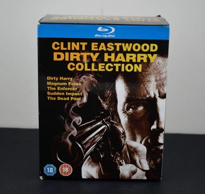 Dirty Harry Collection Clint Eastwood Blu-ray Region B Box Set - image 1 of 4