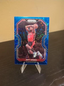 JEFF Green 2020-21 Panini PRIZM BLUE DISCO #/175 Rockets - Bild 1 von 2