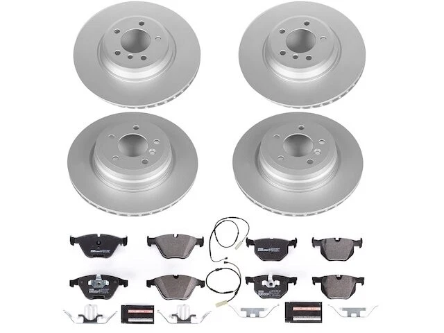 Kit de pastillas de freno y rotor delanteras y traseras para BMW X1 2014 FX526TX 2013-2015 Foto 1 de 1