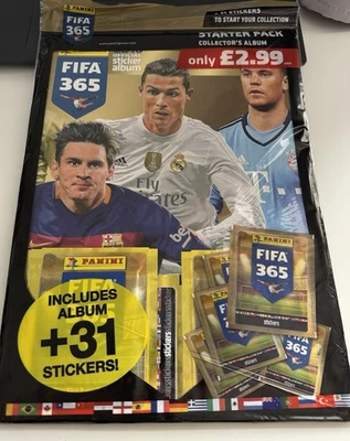 Panini FIFA 365 2016 Sticker Collection Starter Pack Fully Sealed - Image 1 of 2
