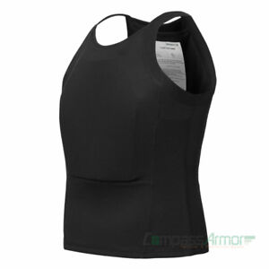 Ultra Thin Concealed  T shirt Body Armor Vest Bulletproof made with Kevlar IIIA
