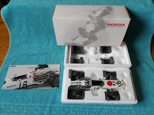 Ebro, Honda RA273 F1 1966 #18, 1:20 modello in scala pressofusa, in scatola da HONDA - Foto 1 di 13