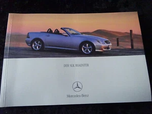 Mercedes-Benz Prospekt: SLK-Klasse SLK-Class R170  01/2000 - Picture 1 of 9