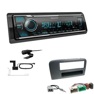 Kenwood Digital Autoradio DAB+ Bluetooth Alexa für Volvo V70 2000-2004 schwarz - Bild 1 von 4