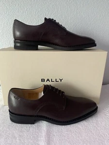 BALLY - “SCRIBE” "Scrivani" Goodyear Shoes Ebano/Brown Oxfords Sz 8 MSRP $1,195 - Picture 1 of 8