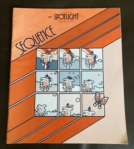 Vintage 1978 ~ Spotlight on Reading Sequence Workbook USA Orange Book - Picture 1 of 5