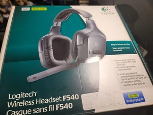 Logitech Wireless Headset F540 Audio PS3 Xbox 360 PC Windows NEW SEALED - Picture 1 of 4