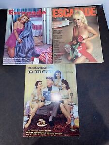 3 Escapade Magazines 1957, 1966 and Escapade's Best 
