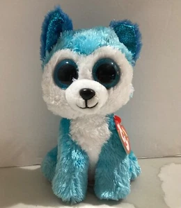Ty Prince Blue Husky Beanie Boo - Claire’s Exclusive 6” NEU im Ruhestand - Bild 1 von 5