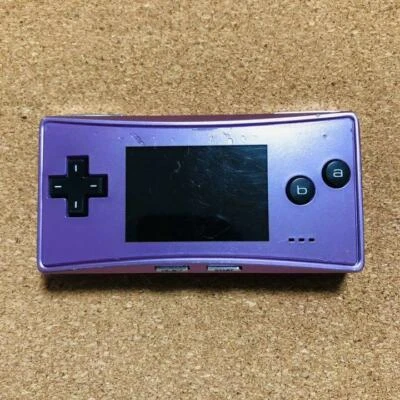 Batería Micro Púrpura Nintendo Gameboy, Cable Nuevo de japón Foto 1 de 4