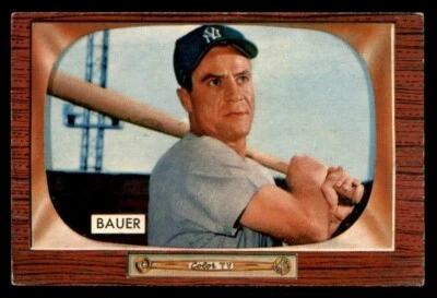 Bowman Baseball 1955 #246 Hank Bauer en muy buen estado/excelente *j4 Foto 1 de 2