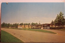 Alabama AL Troy Charles Henderson High School CHHS Postcard Old Vintage Card PC