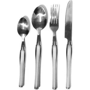 Set posate da tavola 24 pezzi in acciaio inox per 6 persone casa arredo - Foto 1 di 2