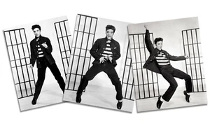 ELVIS PRESLEY 11" x 8.5" Inch JAILHOUSE ROCK 3 Movie Poster Gloss Prints /3 Lot - Picture 1 of 5