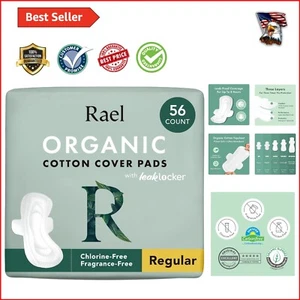 56 Count Unscented Ultra Thin Pads with Wings - Eco-Friendly Menstrual Care - Picture 1 of 9