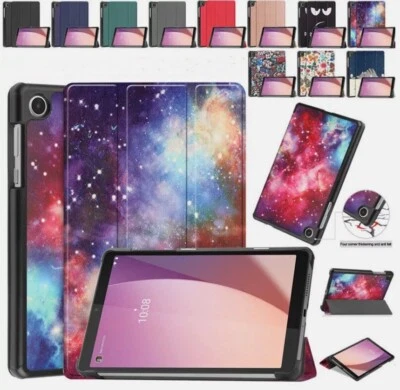 For Lenovo Tab M8 4th Gen 2024 Tablet Shockproof Leather Case Flip Stand Cover - Image 1 of 4