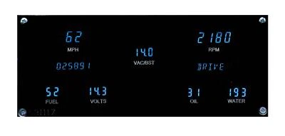 Dakota Digital 84-87 Buick Regal Turbo Dash Gauges VFD3-82B-REGT LS - Image 1 of 4