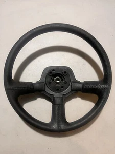 1982-93 Chevrolet Lumina Monte Carlo Camaro Cavalier BLACK steering wheel OEM GM - Picture 1 of 14