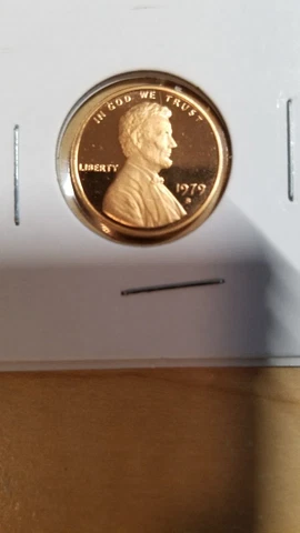 1979-S Type II 2 Lincoln Penny Small Cent Proof Cover